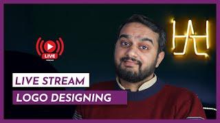 Logo Designing LIVE - Complete Process From Start to Finish