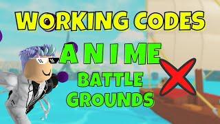 [WORKING CODES] TODOS OS CÓDIGOS ATIVOS NO ANIME BATTLEGROUNDS X - ROBLOX