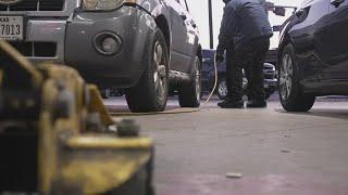 Auto shops, gas stations across DFW busy with low tire pressure