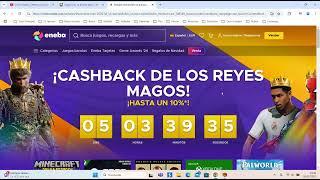  ¡Oferta Eneba! Descuento 10% Cashback Reyes Juegos y Tarjeta Enero 2024 | Cupón 