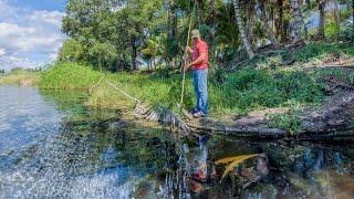 Pesca Y Cocina Ancestral Usando Lanza Así Pescaban Los Mayas