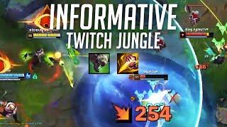 INFORMATIVE TWITCH JUNGLE - UNRANKED TO MASTER #2