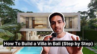 How I'm Building a Villa in Bali (Full Breakdown)