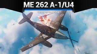 САМОЛЁТ С ПУШКОЙ ОТ ТАНКА Me 262 A-1/U4 в War Thunder