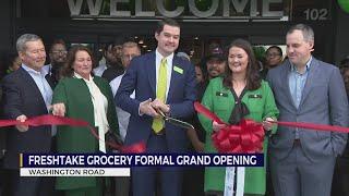 FreshTake Grocery hosts formal grand opening, ribbon cutting