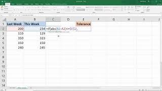 How to Get an Absolute Value in Excel - Two Examples of its Use