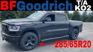 Ram 1500 285/65R20 BFG T/A KO2's