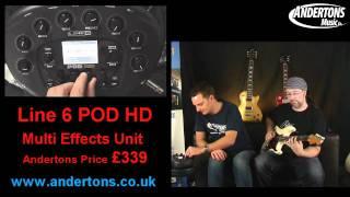 Line 6 POD HD Demo - Part 2