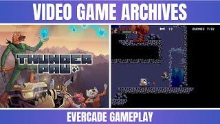 Video Game Archives | Thunder Paw (2019,2024) Evercade, Mega Drive Genesis Gameplay