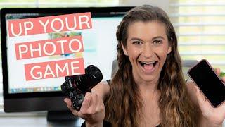 5 HACKS! Take Better Social Media Photos [With Your Smartphone] At-Home Photoshoot Behind the Scenes