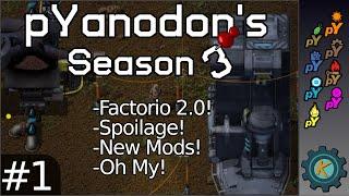 New Beginnings In A Zen Garden! - Factorio pYanodon's S3E1