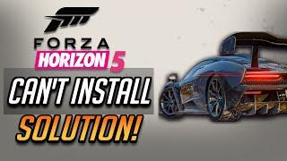 Forza Horizon 5 Not Installing On Xbox App On Windows 10 & 11 FIX