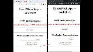 React.js Flask Project to Build Socket.io Realtime Chat App in Browser Using JSX For Beginners