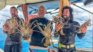 FINDING GIANT LOBSTERS 400 MILES FROM LAND!!  (Episode 278)