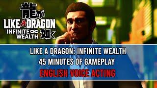 Like a Dragon: Infinite Wealth (PS5) - 45 Minutes of NEW Gameplay (English Voices) No Commentary 4K