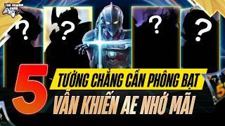 Top 5 Tướng Chẳng Cần ''Phông Bạt'' vẫn khiến Game Thủ Nhớ Mãi Tại Giải Chuyên Nghiệp