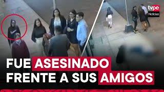 Callao: sicario acribilla a abogado en plena vía pública y frente a sus amigos