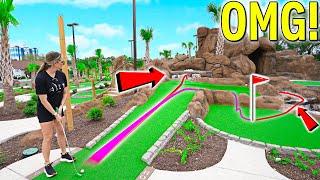 The NEWEST Myrtle Beach Mini Golf Course is AMAZING!!