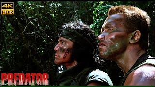 Predator 1987 Something in those Trees Scene Movie Clip - Upscale 4K UHD HDR John McTiernan
