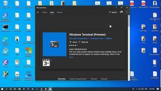 How to install the new WINDOWS TERMINAL تثبيت طرفية الويندوز الجديدة