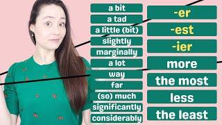 Everything you need to know about ADJECTIVES, COMPARATIVES, SUPERLATIVES