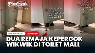 Di Hari Anak Nasional, Remaja Terciduk Wikwik di Toilet Mall Masih Pakai Seragam