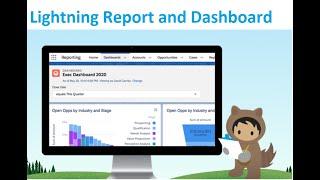 Lightning Report and Dashboard in salesforce || Types of reports and dashboard with example
