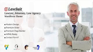 LawSuit - Lawyer, Attorney, Law Agency WordPress Theme | Themeforest Website Templates and Themes