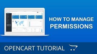 How to Manage Permissions in OpenCart 3.x