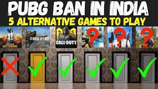 PUBG MOBILE BANNED IN INDIA || Top 5 Alternative Mobile Battle Royale Games.