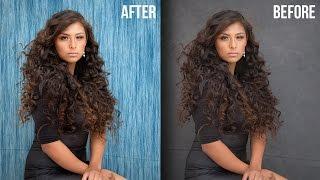 Smart Way to Quickly Mask Hair and Change Background in Photoshop Using Overlay