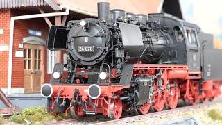 Preview Test Drive Gauge 1 Class 24 070 BMB BeesModellBahn by Kiss Fine Models 1:32 steam locomotive