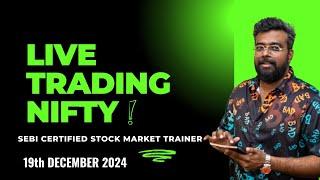 Bank Nifty50 :DEC 19th  Live Options Trading today#BankNiftyTradingLive|2024 Learn Trading Easy Way.