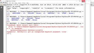 fetchone, fetchall, fetchmany & rowcount function in python