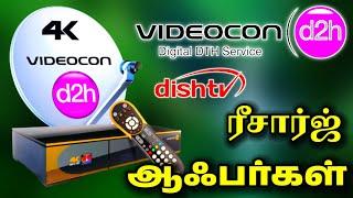 VIDEOCON D2H - புதிய ரீசார்ஜ்ஆஃபர்கள் || VIDEOCON D2H - NEW RECHARGE OFFERS @TAMILDTH