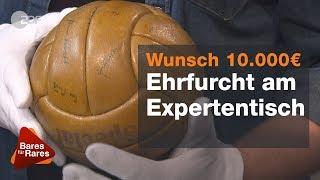 Original WM-Ball von 1954 mit Autogrammen der Weltmeister - Bares für Rares vom 07.02.2019 | ZDF