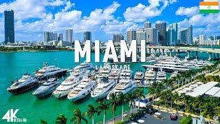 Miami 4K - Paesaggi urbani vivaci e viste sull'oceano con musica rilassante