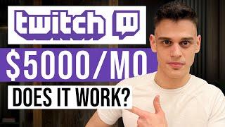 How I Earned $5,000+ On Twitch | Make Money with Twitch (2024)