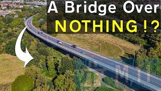 The M11 Motorway's Bridge Over Nothing... What's The Point?