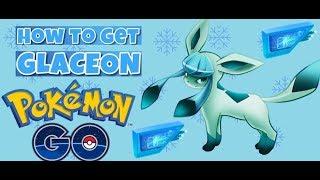 HOW TO EVOLVE EEVEE INTO GLACEON - THE EASY WAY! POKEMON GO!