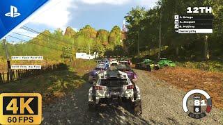 DIRT5 4k/60Fps Rally races on the muddy and dirty road!