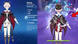 DAHLIA NEW CHARACTER GAMEPLAY DETAILS & VISION, WEAPON, AND MORE...!!!! - GENSHINIMPACT