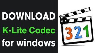 K-Lite Codec Pack crack for MS Windows 7,8,10 For Lifetime