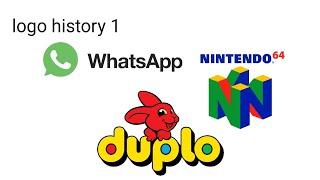 logo history 1 lego duplo whats app and nintendo 64