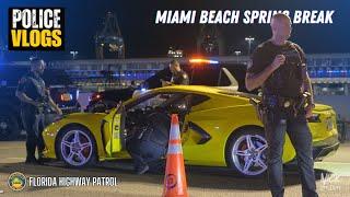 POLICE VLOGS - Spring Break Miami Beach (Florida Highway Patrol)