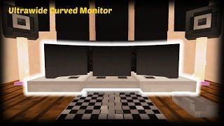 Minecraft - How to make an Ultrawide Curved Monitor