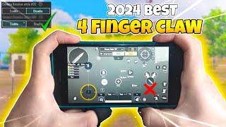 How To Get Best 4 Finger Claw Control Settings in 2024 | BGMI & PUBG MOBILE