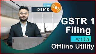 How to File GSTR 1 through Offline Utility | How to prepare JSON for GST Return Filing