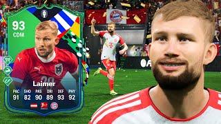 93 EURO Path To Glory SBC Laimer is the ULTIMATE INTERCEPTOR!!  FC 24 Player Review