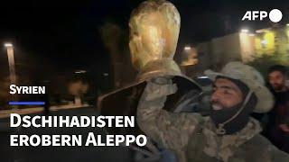 Syrien: Dschihadisten erobern Aleppo – russische Luftangriffe | AFP